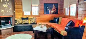 Ikos Olympus - Elegant wooden cabin house near the beach